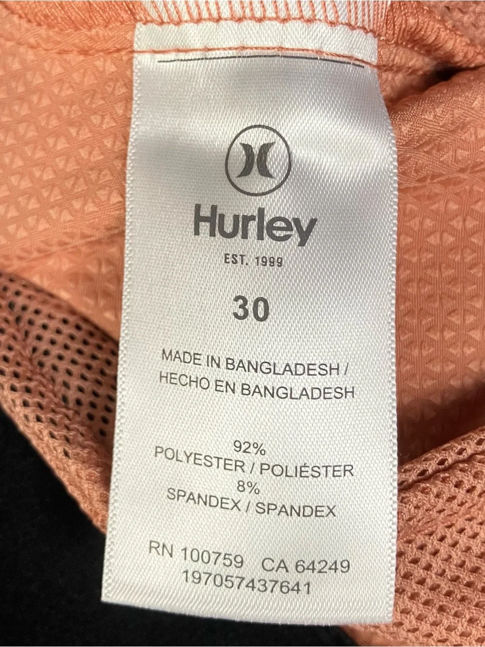 Hurley All Day / Trek Hybrid Shorts Size 30 Stretch Reflective NEW Lot Of 2! Lis
